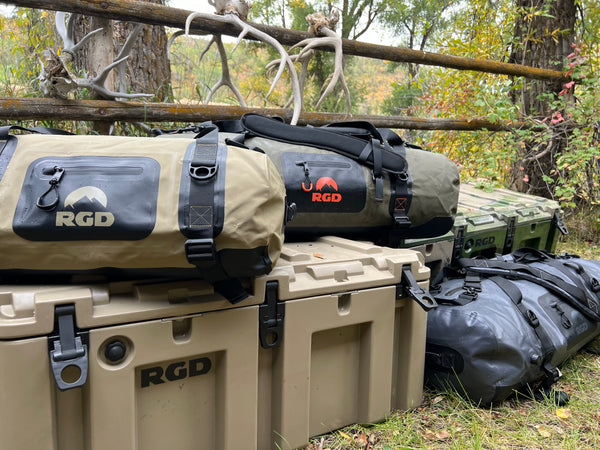 RGD Waterproof Air Tight Zippered Duffels