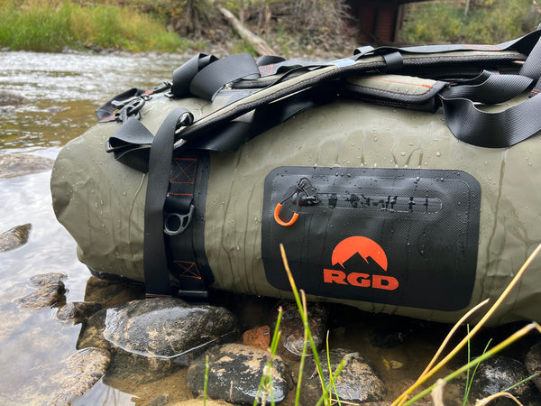 RGD Fully Waterproof Zippered Dry Bag Duffels