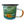 Load image into Gallery viewer, RGD enamel camp mug showing tent graphic