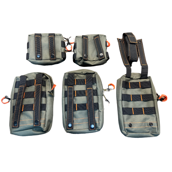 Tactical Backpack Accessory Bags Molle Straps