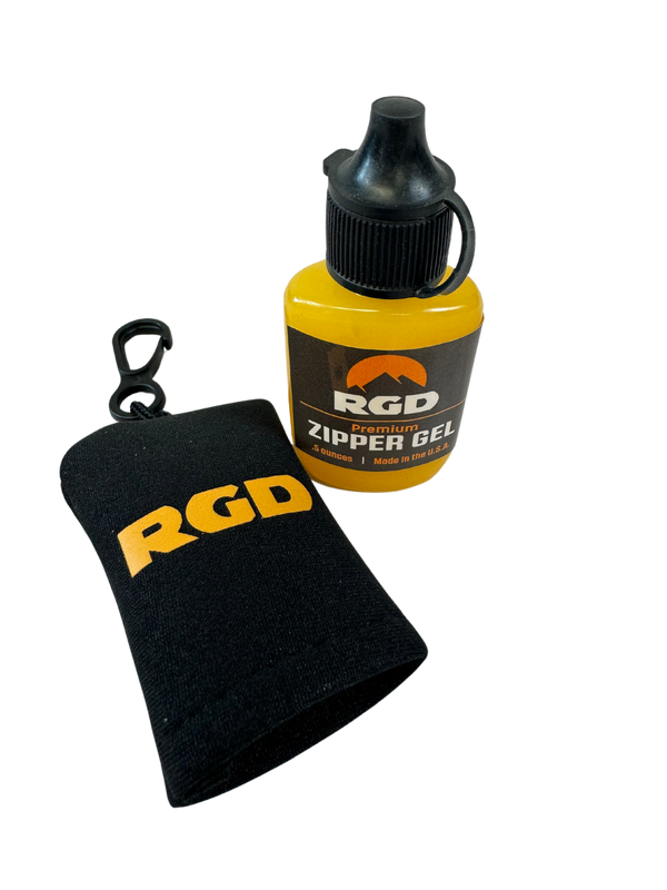 Waterproof Zipper Cleaning Cloth and Gel Combo