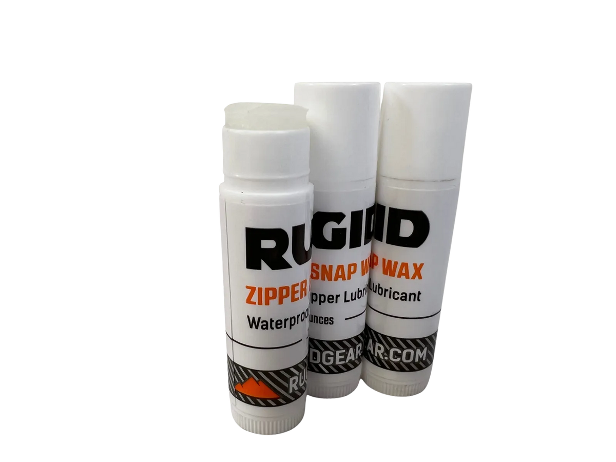 Zipper & Snap Wax & Lubricant - 3 Pack .15 ounce Tubes Zipper & Snap Wax & Lubricant - 3 Pack .15 ounce Tubes