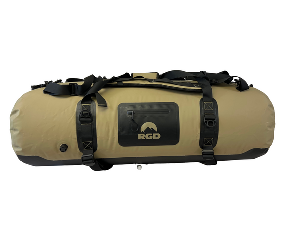 120 liter fully waterproof duffel tan