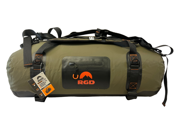 70L Fully Submersible Zippered Duffel Bag