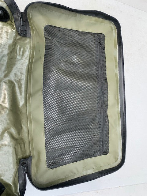 interior pocket of fully waterproof submersible luggage bag by RGD