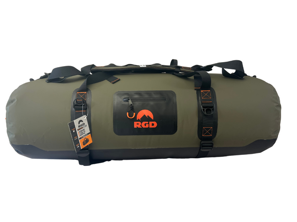 120 liter fully waterproof duffel green