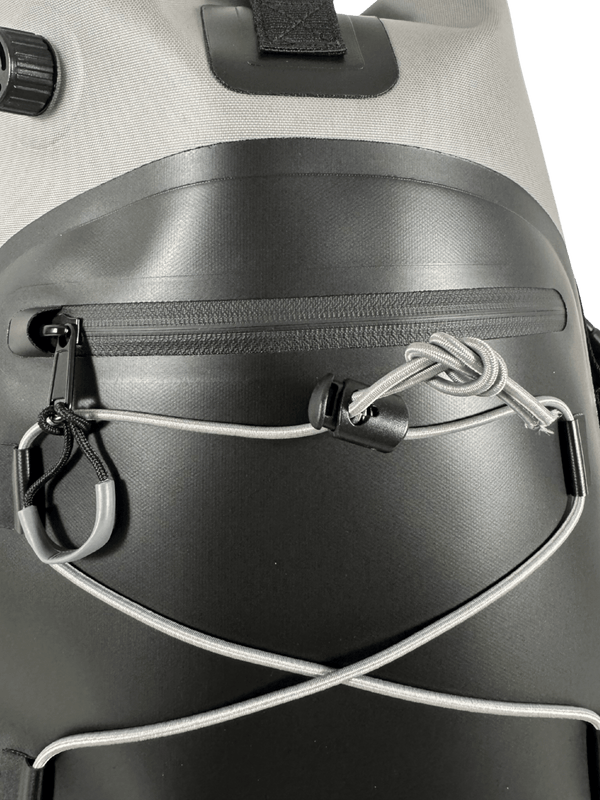 RGD 30L Boonie Rolltop Waterproof Backpack Water Resistant Zippered Pocket