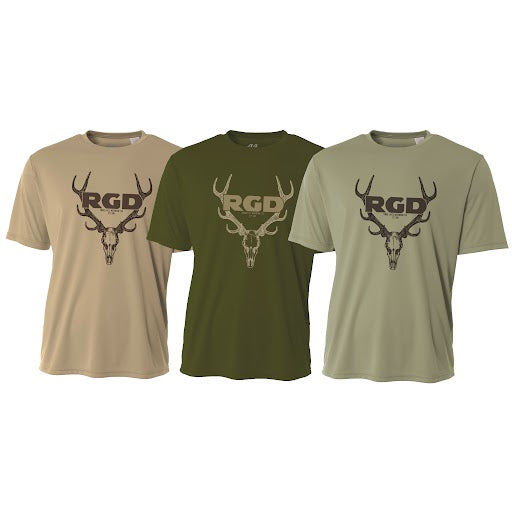 RGD Performance UV 44 Short Sleeve Elk Logo Tees