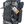 Load image into Gallery viewer, Black waterproof roll top bug out survival backpack with accessory molle bags - right side.
