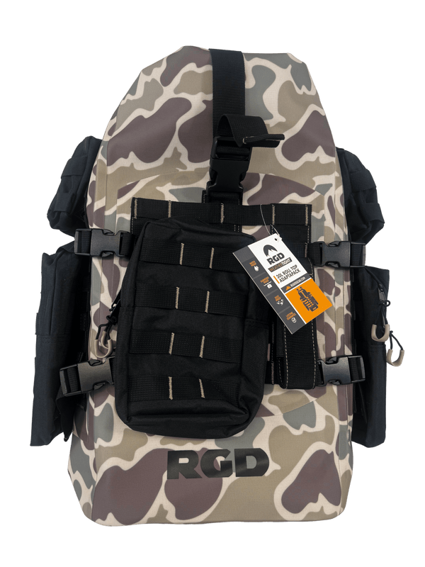 Waterproof Roll Top Bug Out Tactical Survival Backpack