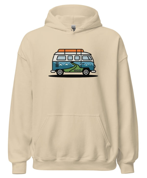 RGD Vintage VW Camper Bus Logo Hoodie