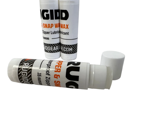 Zipper & Snap Wax & Lubricant - 3 Pack .15 ounce Tubes