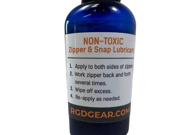 ZIpper Gel Lubricant for Waterproof Zippers