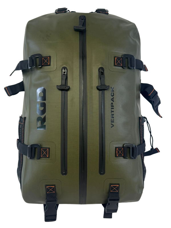 Waterproof IPX7 600D TPU Scentproof Adventure Backpack Green
