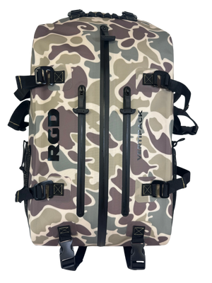 Vintage Camo Fully Waterproof TPU Backpack