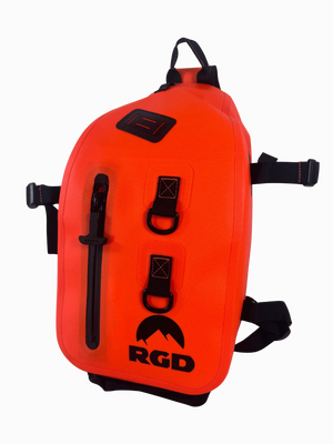 15L Fully Waterproof Sling Pack High-Vis Orange