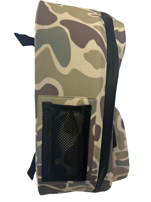 Side of RGD waterproof floating bow case