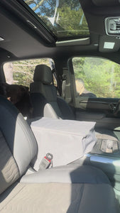 Center console cover for truck and SUV protect from dog