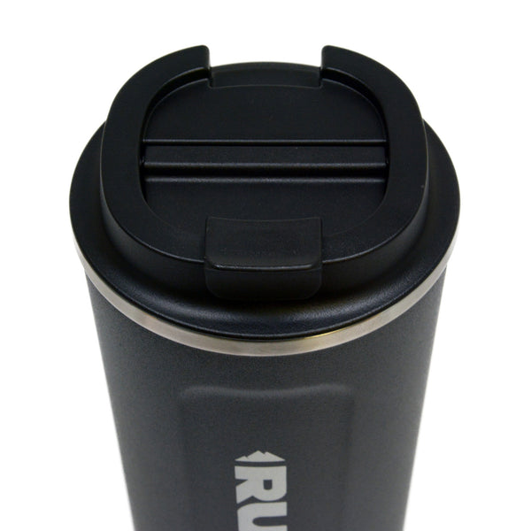 RUGID 17-ounce no-spill tumbler with screw on lid - Stainless