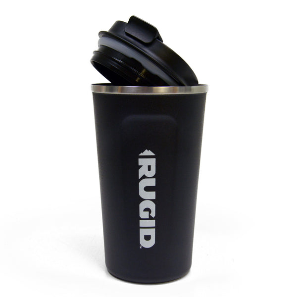 RUGID Tumbler - 17 ounce No-Spill Screw-on Cap