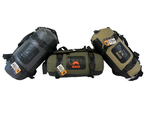 4-Pack Fully Waterproof RGD Duffels - 40L, 70L, 90L, 120L