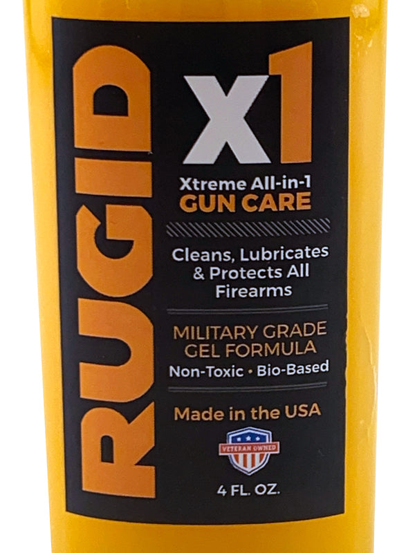 RUGID X1 Gel - Cleans, Lubricates and Protects handguns, rifles and shotguns