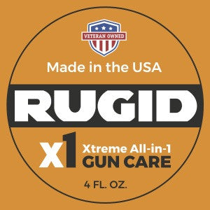 RUGID X1 Paste - Cleans, Lubricates and Protects handguns, rifles and shotguns