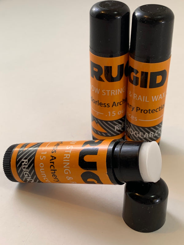 RUGID Bow String Wax and Crossbow Rail Lubricant