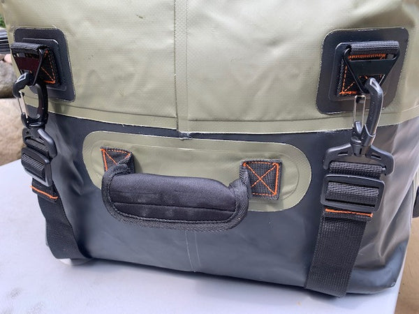 120L XXL Full Zip Opening Airtight & Waterproof Luggage Bag - Grab handles