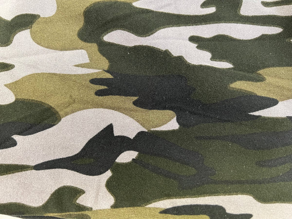 Camouflage Lightweight Fleece-lined Slouch Beanies
