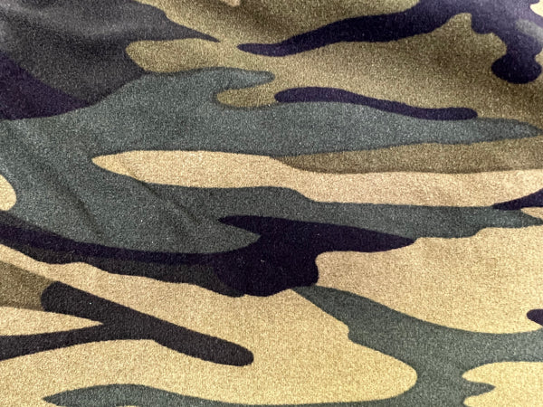 Camouflage Lightweight Fleece-lined Slouch Beanies