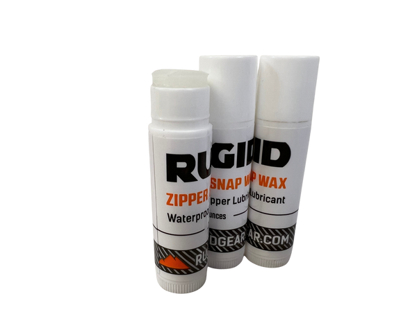 Zipper & Snap Wax & Lubricant - 3 Pack .15 ounce Tubes