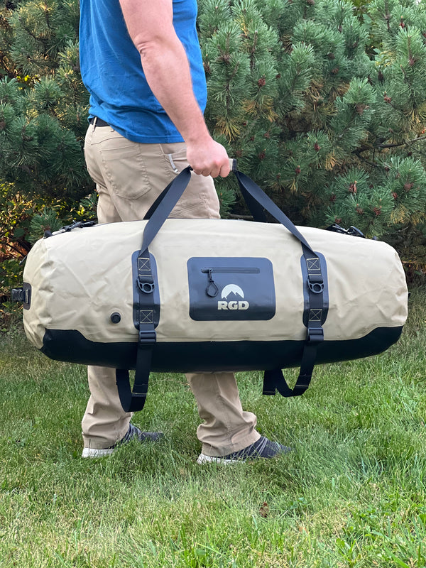 120 Liter XXL RGD Fully Waterproof Submersible Duffel