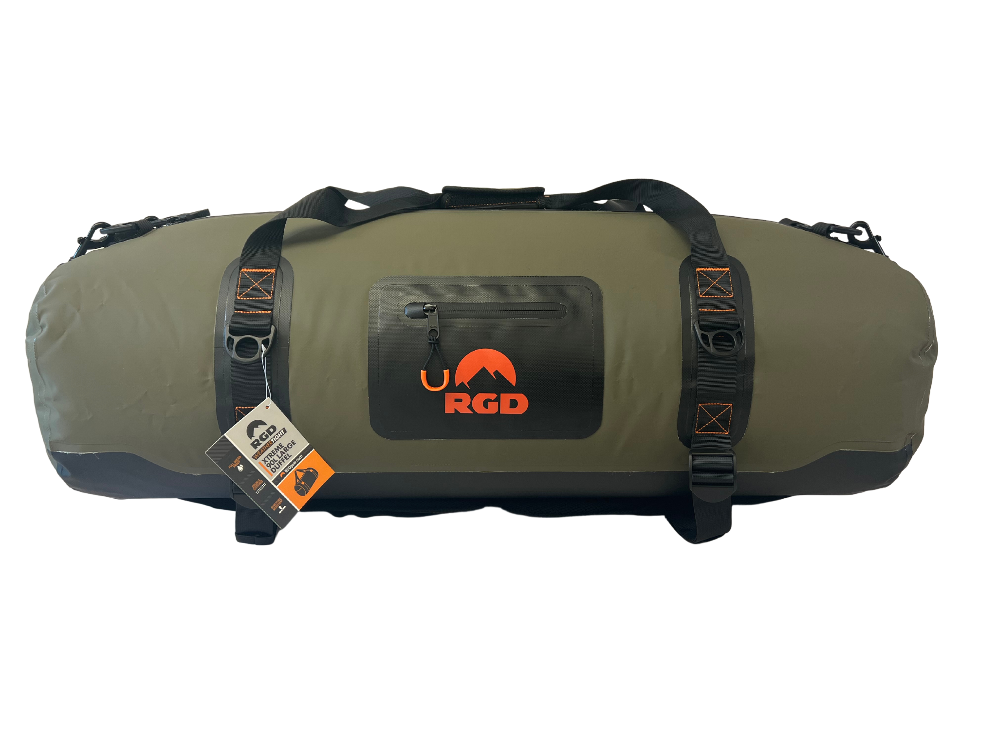 Waterproof dry floating duffel top bag